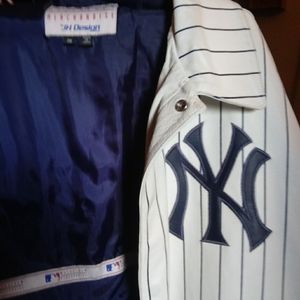 New York Yankees leather men's jacket